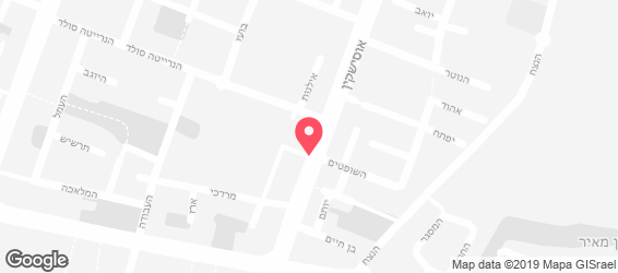 פיצה ברודווי - מפה