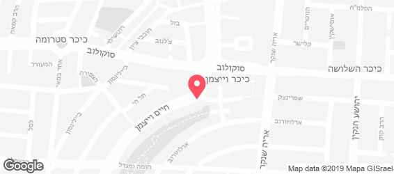 הפלאפל של הג'ינג'י - מפה