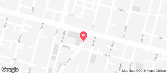 פיצה פרגו  - מפה