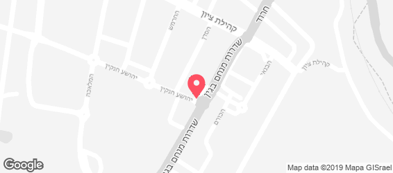 נגיסה סושי בר - מפה