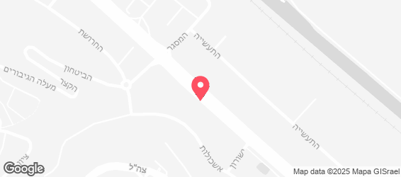 אמריקן פיצה נשר - מפה