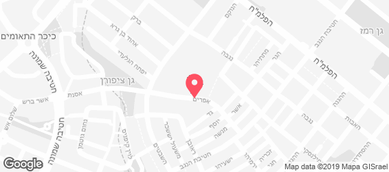 פיצה פרגו - מפה