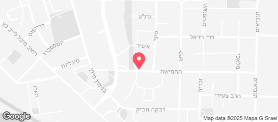 פיצה החמישה - מפה