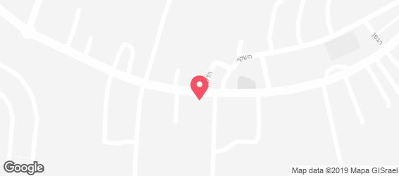 המוציא פיצה - מפה