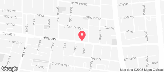 חומוס אצל ג'ייס - מפה