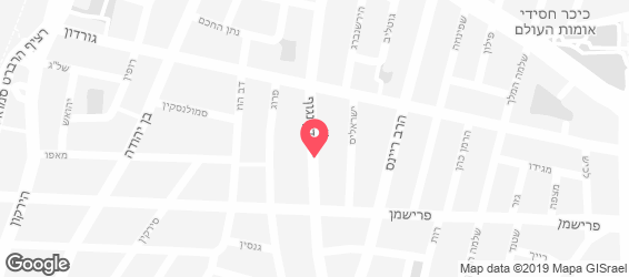 צינה בר - מפה