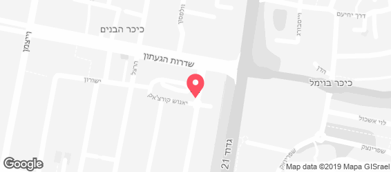 לב העיר - מפה