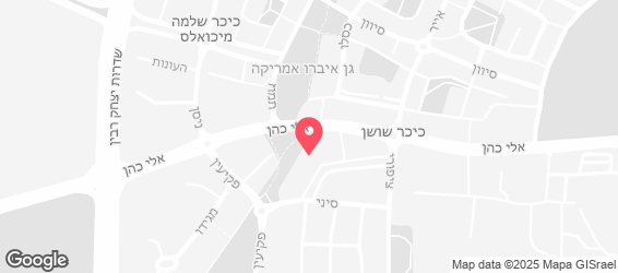 פיצה האיטלקיה - מפה