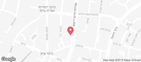 מאנקי פיצה-MONKEY PIZZA - מפה