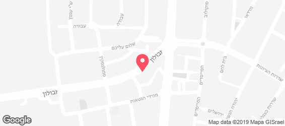 מסעדת הפינה - מפה