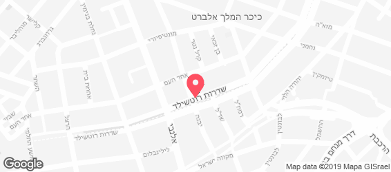 ביס ביס טוסט נקניק - מפה