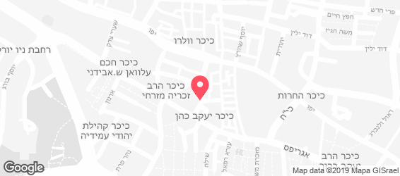 ההמבורגר של שגב - מפה
