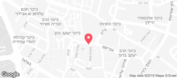 בורגרים - מפה