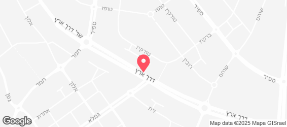 דנגורי בורגר בר - מפה