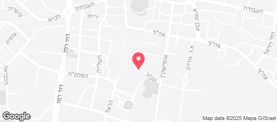 הזקן והעיר - מפה