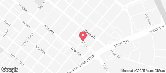 ג'ין פיס- פיצה על גחלים - מפה