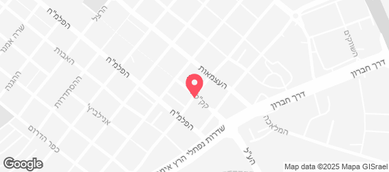 הירושלמית - מפה