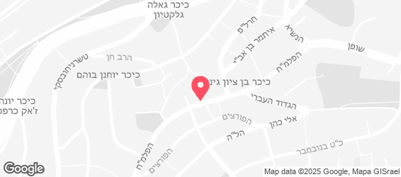 קאשקבל קייטרינג חלבי - מפה