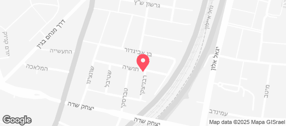 קייטרינג פודיז - מפה