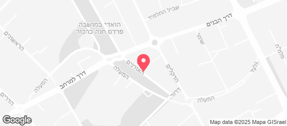 כפרה - מפה