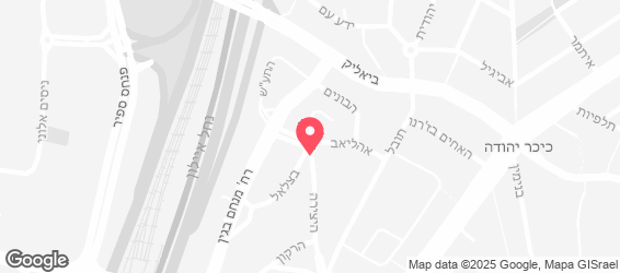 צ'יקן לנד רמת גן - מפה