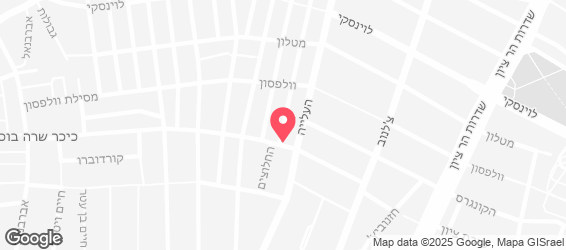 פיצה פרנקל - מפה