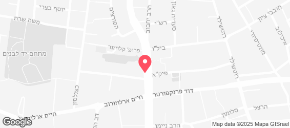 מיא איטליה פתח תקווה - מפה