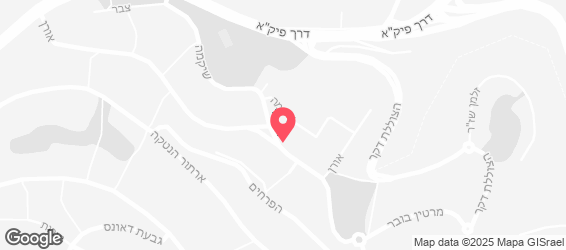 כיסונים ורביולי - מפה