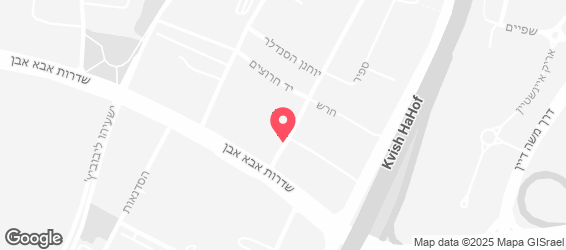 חומוס אליהו הרצליה - מפה