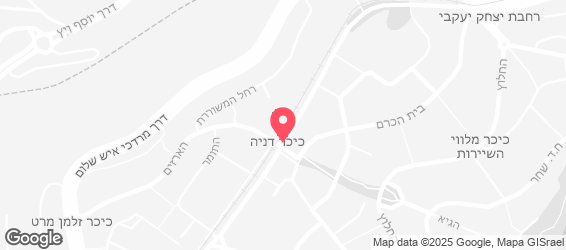 בובי בורגר - מפה