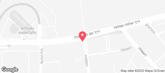נאפיס פתח תקווה - מפה