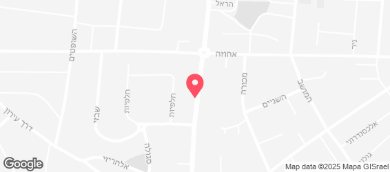 חומוס עוזי פרדס חנה כרכור - מפה