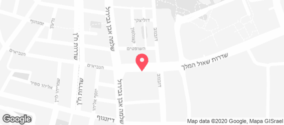 הלבנונית אבו גוש תל אביב - מפה