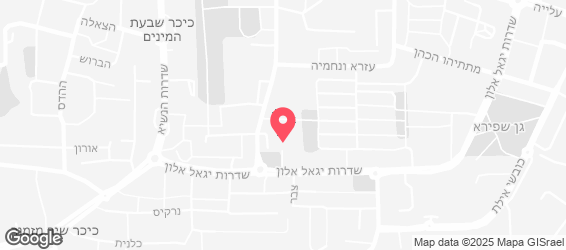 פיצה שמש דימונה - מפה