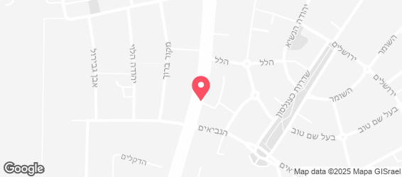 בורקס הבולגרי קריית אתא - מפה