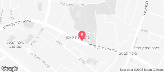 פיצה כמעט חינם קריית מלאכי - מפה