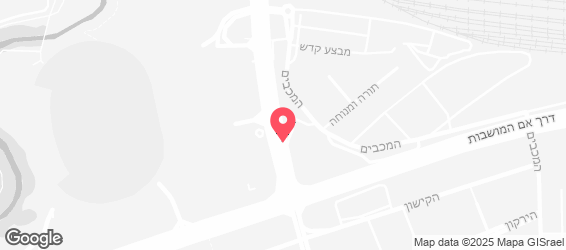 פלאפל צמרת - מפה