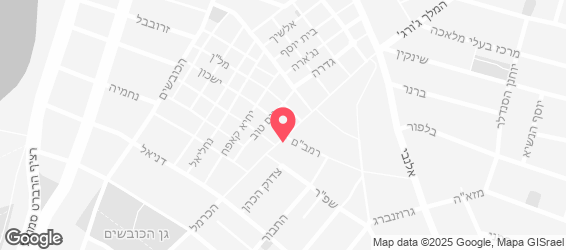 פופ אפ פיצה - מפה