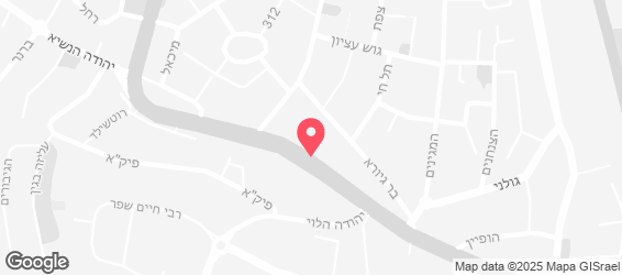 אלוף הפיצה והפלאפל - מפה