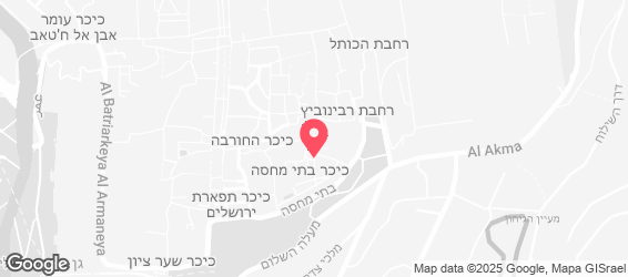 חומוס הרובע - מפה