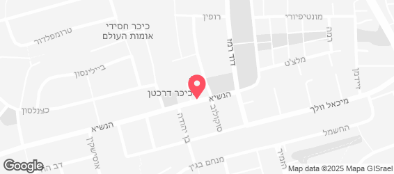 פרנצ'סקה פיצה - מפה