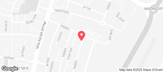 וופל פלאפל - מפה