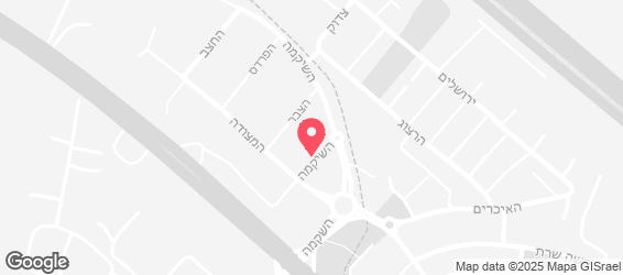 פיצה פצץ חולון - אזור - בית דגן - מפה