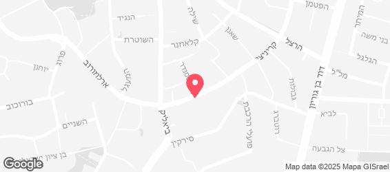 פיצה קראסט - מפה