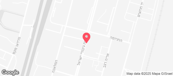 גולדה הגלידה העברית הראשונה - מפה