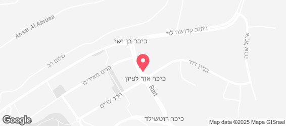 משולשים - מפה