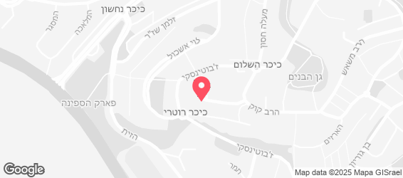 מחרבק טוסט נקניק - מפה