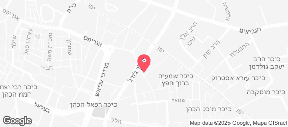 דודא לפיצה - מפה