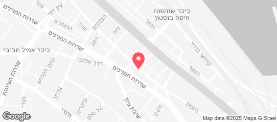 צ'יצ'ו בר אוכל מרוקאי,עיר תחתית - מפה