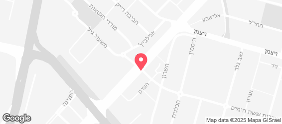 מאפיית המשפחה כפר סבא - מפה